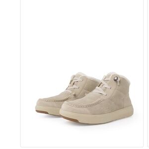 Women’s Stio Colter Chukka Insulated Waterproof Suede Boots Faded Oak Size 7